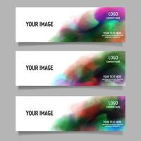 new corporate banners business template design vector