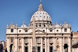 el vaticano en roma en italia. una vista del vaticano en roma foto