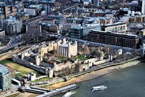 una vista aerea de londres foto