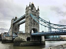 A view of Tower Bridge in London photo