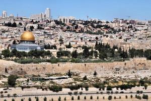 A panoramic view of Jerusalem photo