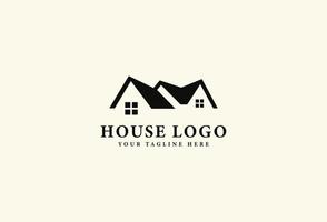 House Logo design Free Vector