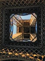 A panoramic view of Paris in the summer photo