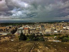 A panoramic view of Ediburgh photo