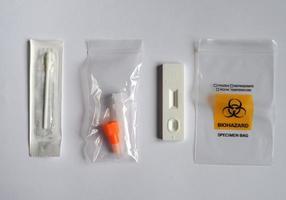 Covid 19 antigen rapid test kit photo