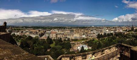 A panoramic view of Ediburgh photo