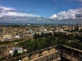 A panoramic view of Ediburgh photo