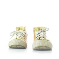 Kid shoes isolate on white photo