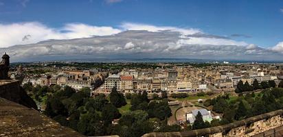 A panoramic view of Ediburgh photo