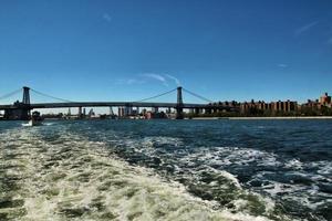 A Panoramic view of New York city in the USA photo