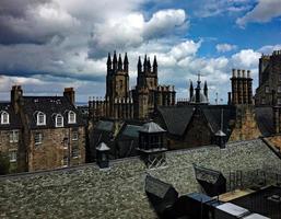 una vista panorámica de edimburgo foto