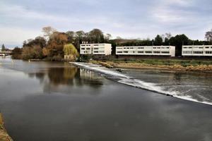 una vista del río dee en chester foto