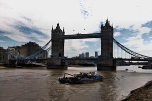 A view of Tower Bridge in London photo