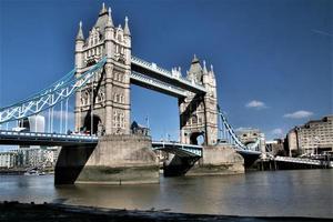 A view of Tower Bridge in London photo