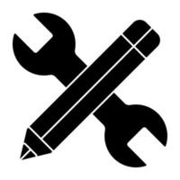 Technical writing icon in unique design vector