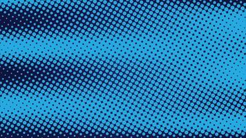 Blue background with halftone decoration. Vector dotted sparkles or halftone shine pattern texture. Suit for banner, presentation design, flyer, and poster