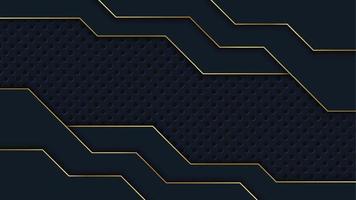 luxury background vector overlap layer on dark and shadow black space. Suit for banner, presentation design, flyer, and poster.