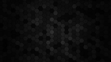 Abstract luxury dark hexagons black background. Futuristic technology concept. 3D Vector Technological Hexagonal Blocks Dark Gray Abstract Background. 3D Vector Dark Background. Vector illustration photo