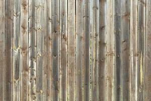 Texture from boards. Fence made of wood. Unpainted fence. photo