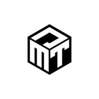 MTJ letter logo design with white background in illustrator. Vector logo, calligraphy designs for logo, Poster, Invitation, etc.
