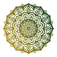 abstract intricate mandala art pattern ethnic round decoration vector design element