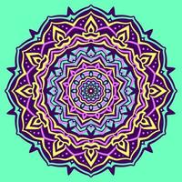 vintage mandala art pattern abstract texture background vector