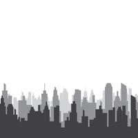 city skyline background vector