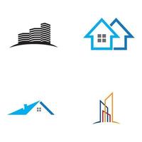 Property and Construction Logo design vector