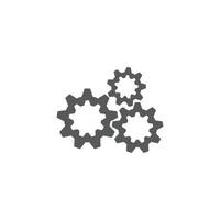 gear icon logo vector icon