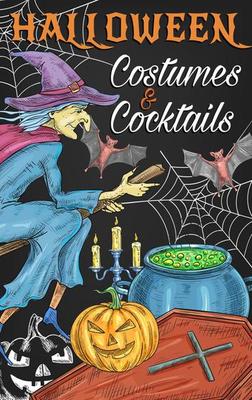 Halloween witch party trick treat vector poster