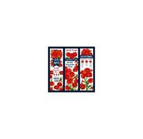 Anzac Day Lest We Forget poppy vector ribbon icon