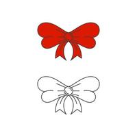 Bow Style Vector icon design illustration