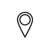 location icon Vector Illustration design Logo