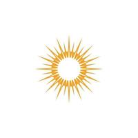 Sun Vector illustration Icon