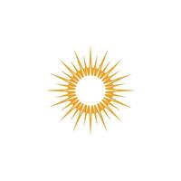 Sun Vector illustration Icon