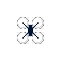 Drone vector icon design illustration