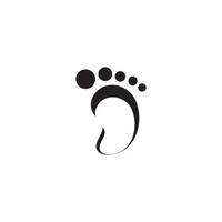 foot Logo Template vector icon