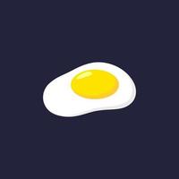 Yummy Egg Vector icon design illustration