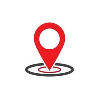 location icon Vector Illustration design Logo