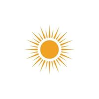 Sun Vector illustration Icon