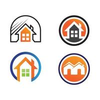 Building logo vector illustration design,Real Estate logo template, Logo symbol icon