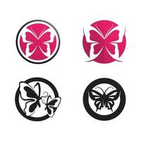 Beauty Butterfly icon design vector