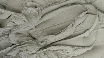 Background and textured of fine liquid cement for plastering the surface of the walls of the house. photo