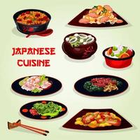 icono de almuerzo de cocina japonesa para el diseño de comida asiática vector