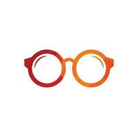 Glasses Logo Design. spectacles icon design template vector. vector