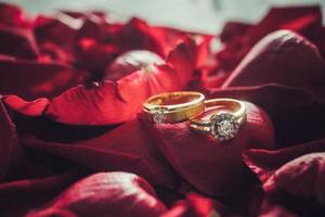 Wedding Ring in Rose, Will you marry me,valentine Day photo