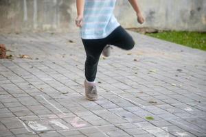 girl on the hopscotch photo