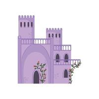 Fairytale castles for princesses vector