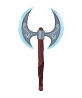 Vector illustrator of  Magic axe