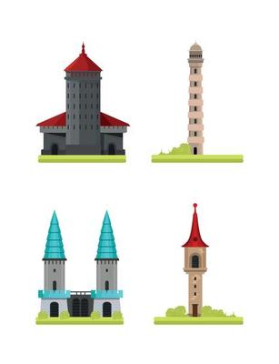 Fantasy Architecture Set